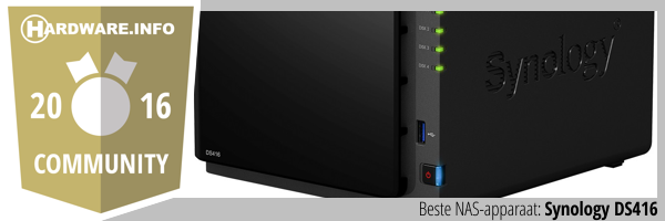 Beste Nas apparaat Synology DS416
